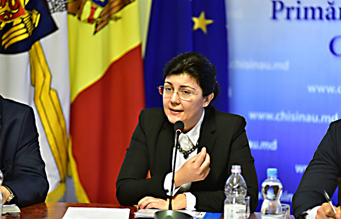 сильвия раду ИО примара Кишинева Сильвия Раду