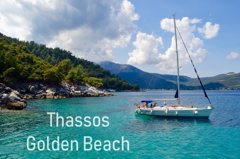 Thassos plaja Golden Beach !!! Totul