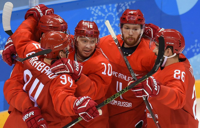 Урок русского: хоккеисты сборной России обыграли команду США на ОИ-2018