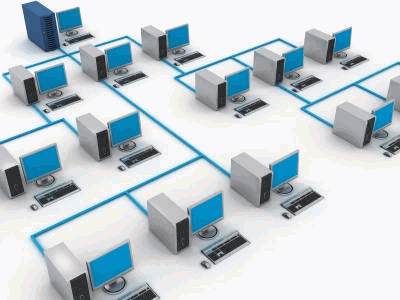сеть из компьютеров подключенная к серверу